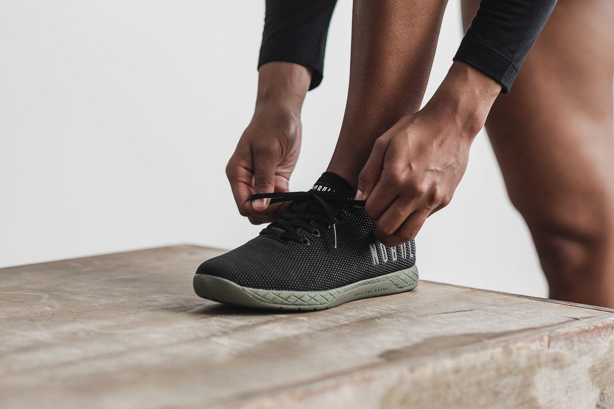 Nobull Superfabric Women's Trainers Black Dark Green | Australia (HX4973)